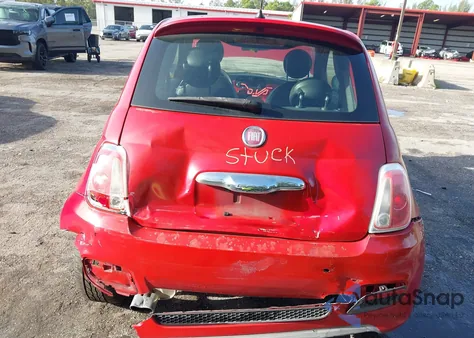 2015 Fiat 500 Sport из США, поврежденный, VIN 3C3CFFBR2FT623517